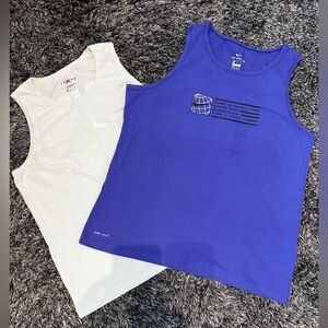 Air Jordan athletic streetwear workout tank top men’s 2 pack